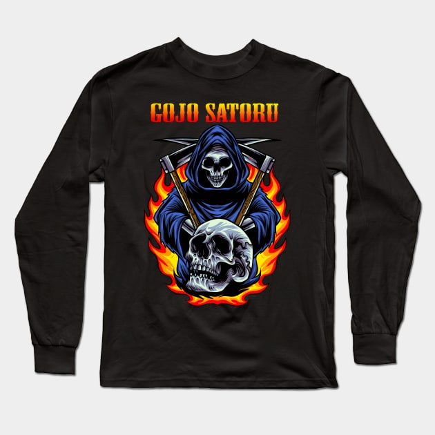 GOJO SATORU BAND Long Sleeve T-Shirt by MrtimDraws